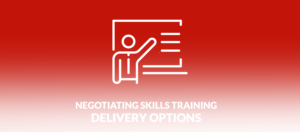 Negotiating Skills Training Delivery Options