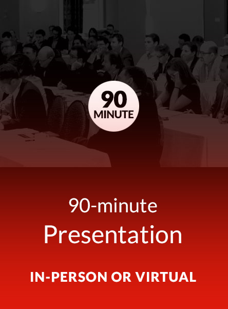 90-minute Presentation In-Person or Virtual